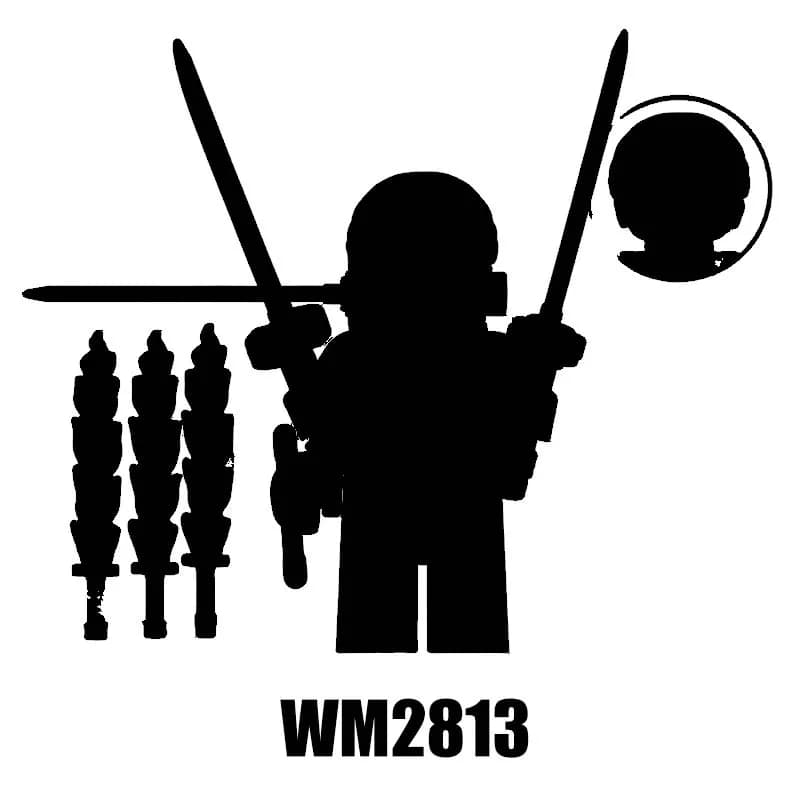 Blocchi da Costruzione e Action Figure - Personaggi di Film e TV - Natale per Bambini - XH2032 XH2033 XH2034 XH2035 XH2036 X0353 - Mattoncini Giocattolo 010