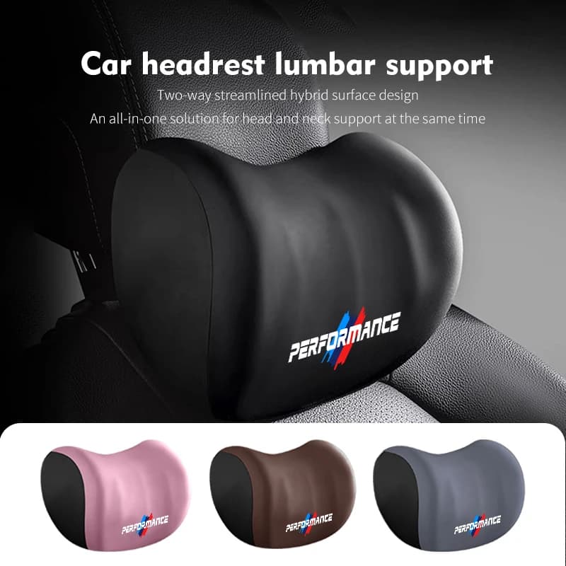 Car Pillow Protection Backrest Cushion Lumbar Headrest Support For BMW 1 3 5 Series X1 X3 X4 X5 X7 G20 G38 F20 F39 F48 E46