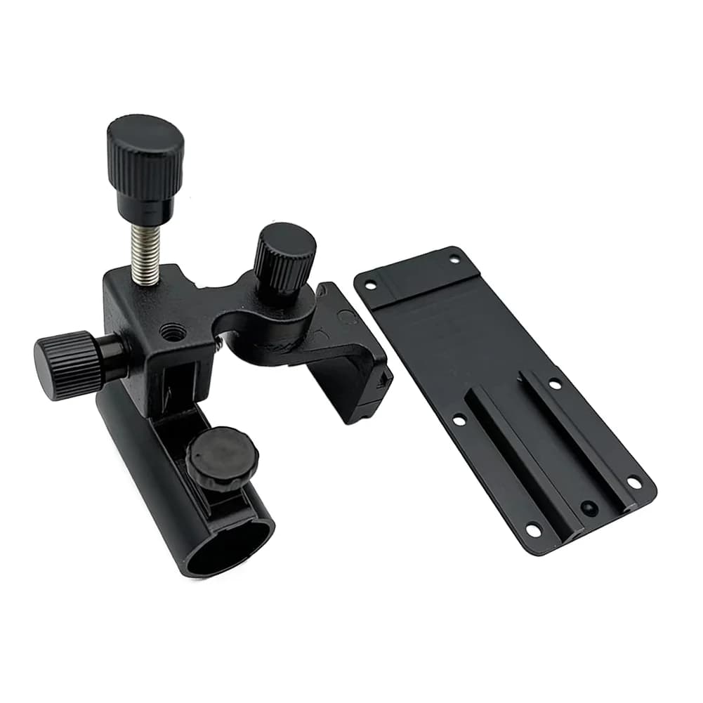 Aluminum Alloy Fishing Rod Holder Corner Mount 360 Degree Rotation For Tackle Box Rack Portable Outdoor Fishing Equipment