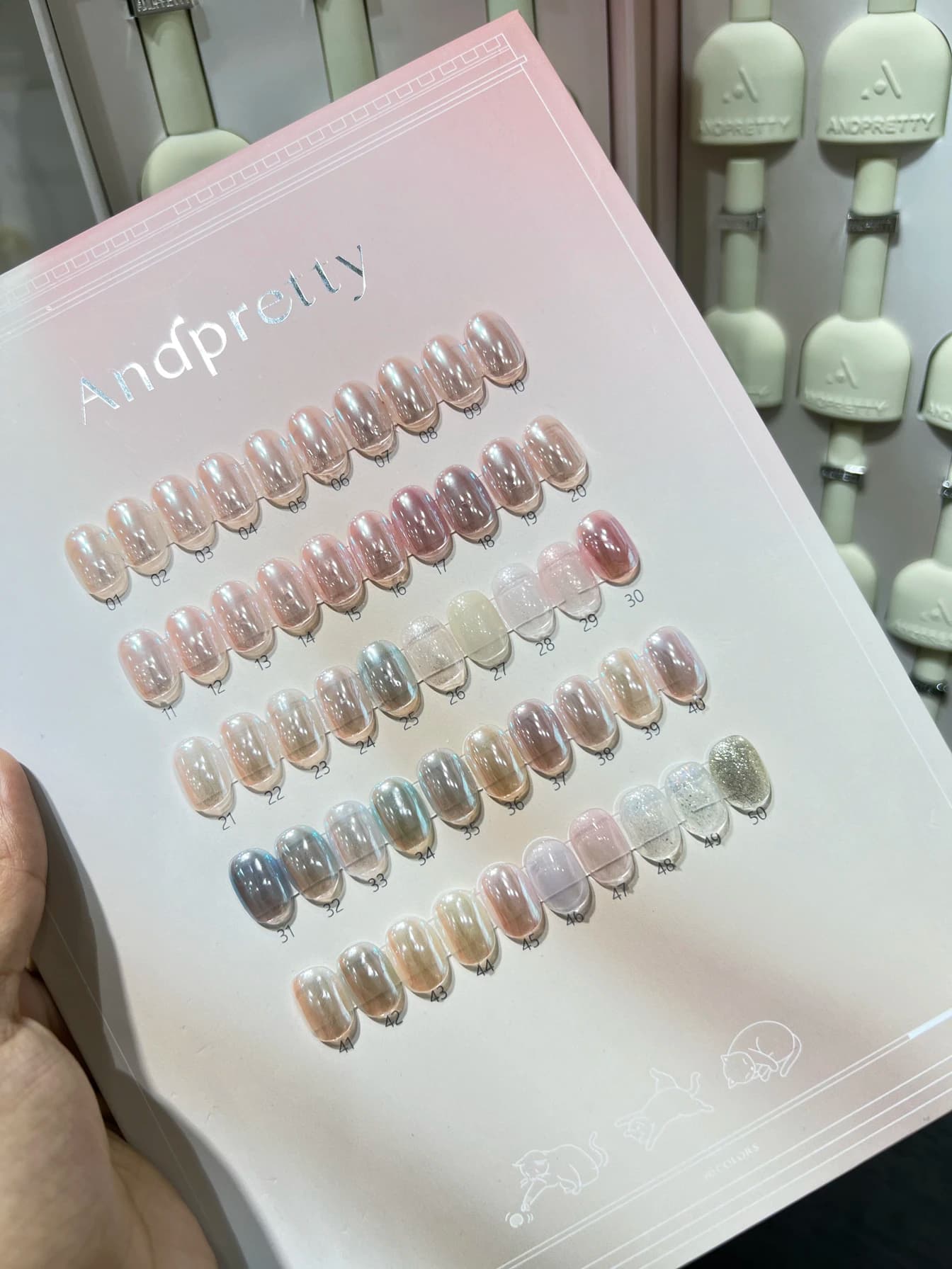 2026 Nail Polish Glue New Andpretty 50 Colors Net Red Popular Color Nail Shop Dedicated Nail Salon Professional