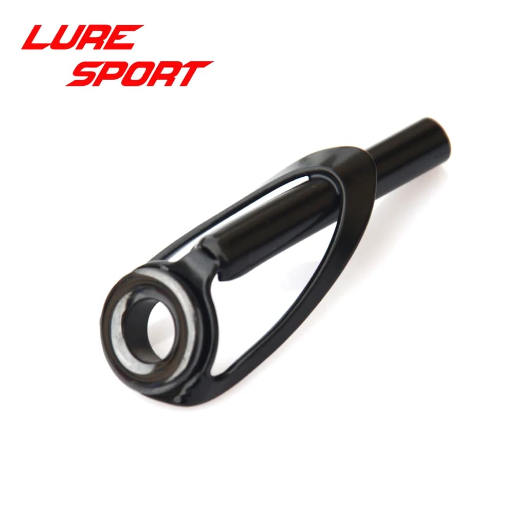 LureSport 4 pezzi anello spesso BUFT guida superiore telaio nero asta per barca pesante riparazione di componenti per l'edilizia accessorio fai da te