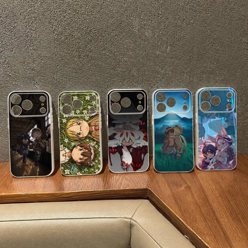 M-MADE IN A-ABYSS For Magsafe Case for iPhone 17 Air 16 15 14 Plus 13 12 11 ProMax Magnetic Wireless Charging Cover