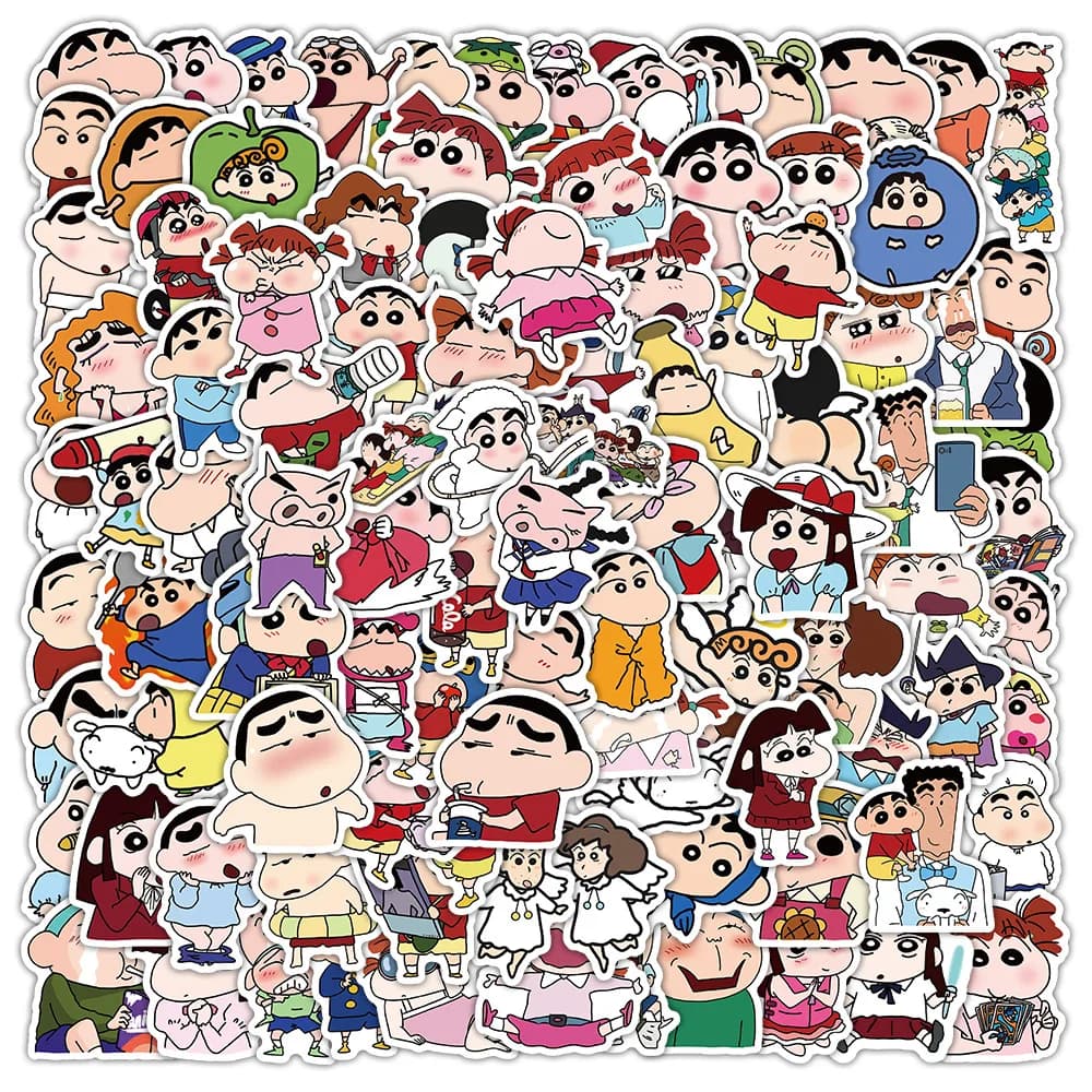 Cute Cartoon Anime Stickers,Waterproof Graffiti Decals for Car Laptop Phone Luggage Stationery Kids DIY Decorative Toy Stickers
