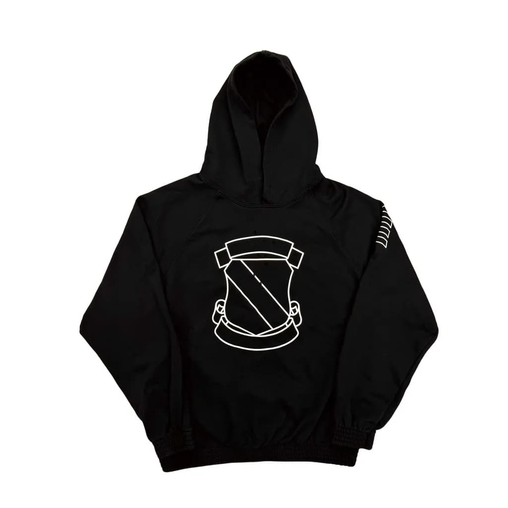 New Men Black SS01 knight N9 Number 9 Pullover Hoodies Hoody hooded Sweatshirts velvet Cotton Thick Fleece No tag E119