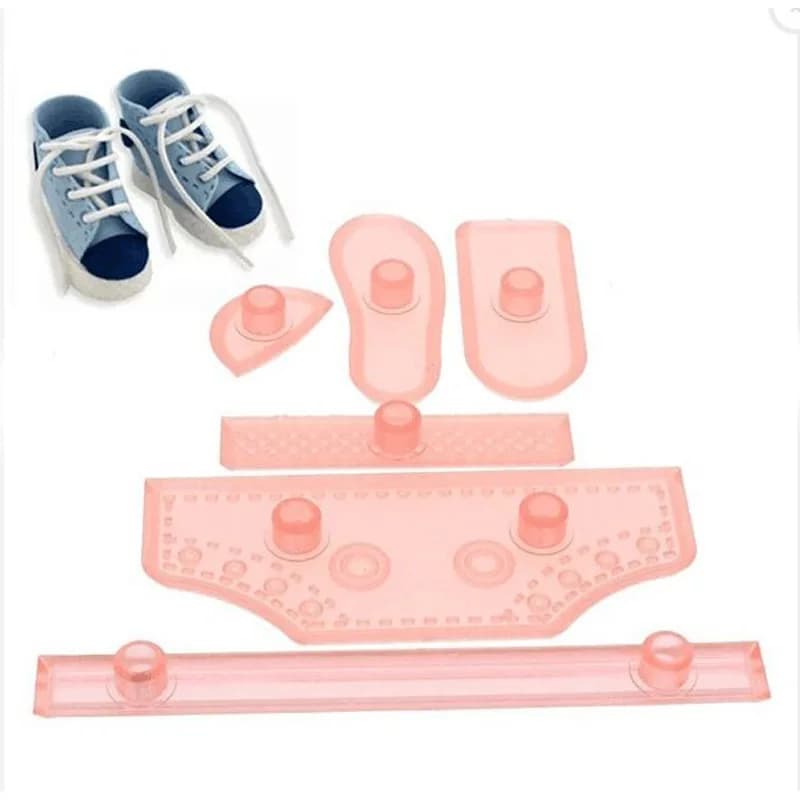 1Set Baby Shoes DIY Cake Fondant Mold High Cut Sneaker Fondant Cake Decorating Baking Tool Mould Cake Tools Accessories