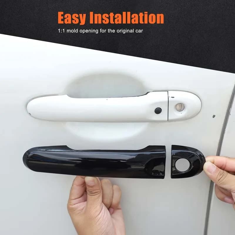 Per Nissan juke/Infiniti ESQ 2011-2019 Maniglia esterna custodia Maniglia per porta auto copertura protettiva Porta ciotola decorazione patch ABS 4 pezzi