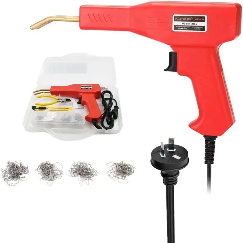 Saldatrice Saldatore Riparazione Macchina Cucitrice a caldo Saldatore di plastica Pistola Strumenti di riparazione paraurti auto per punti metallici in plastica PVC