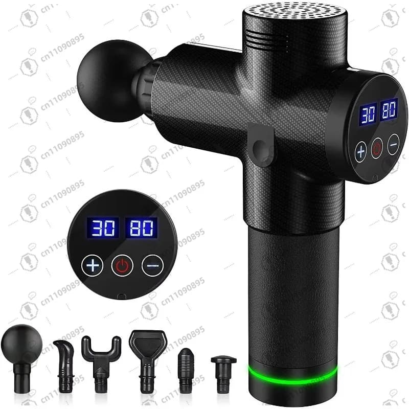 Muscle Massager Professional Handheld Screen Fascia Massage Gun