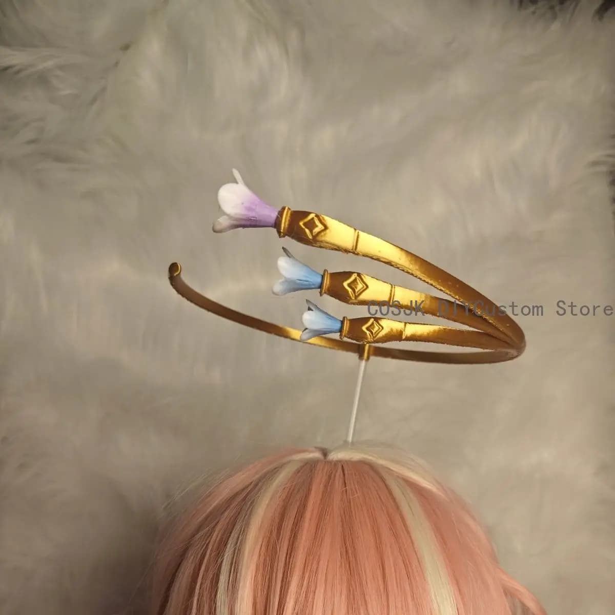 Anime Game Honkai Star Rail Cosplay Corner Accessories halo Headwear Angle Hairclip Models Kit Barrette Model Role Play Prop