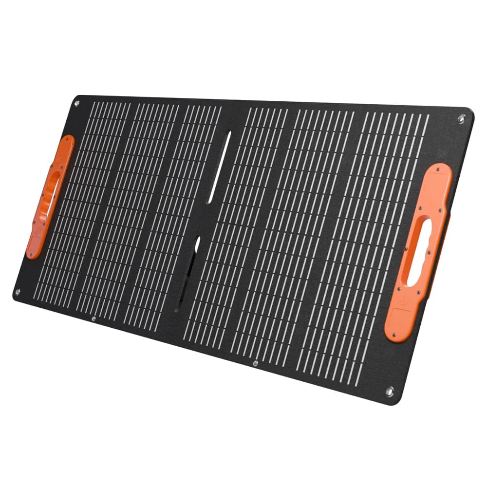 Kit pannello solare pieghevole da 100 Watt, batteria accessoria off-grid per sistemi solari