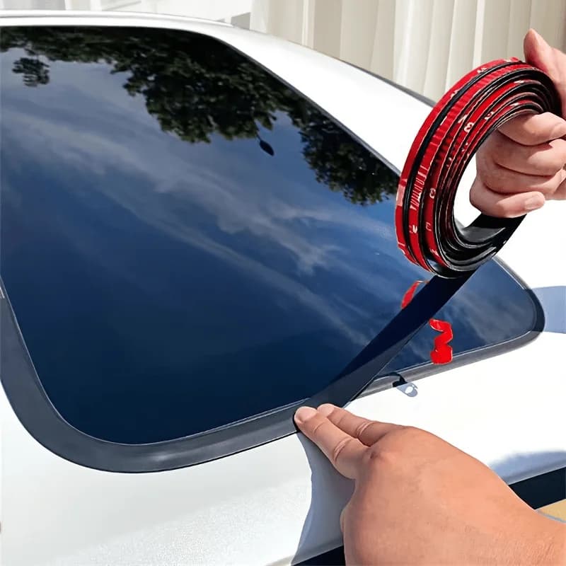 Striscia isolante acustica per auto, guarnizione per porte con potente riduzione del rumore, elimina il rumore all'interno dell'auto