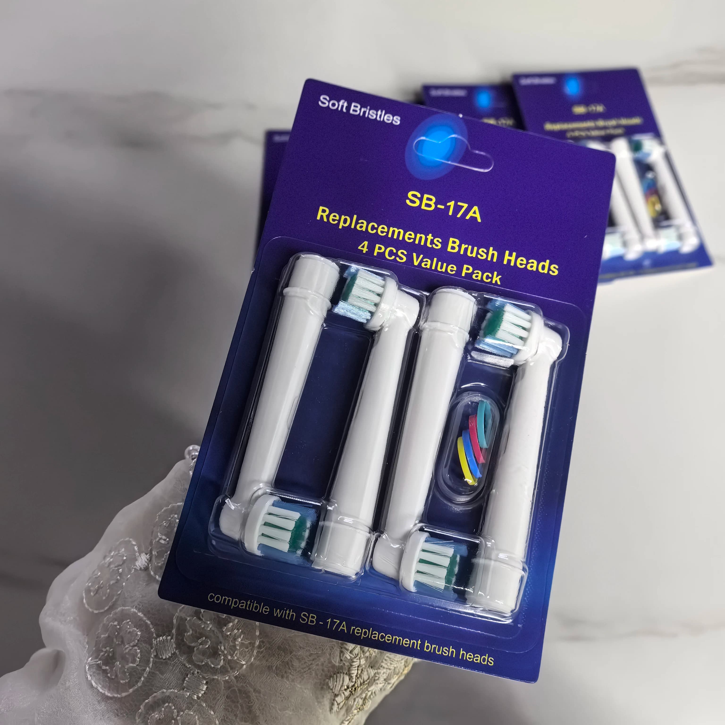 8/20/80 Pz/lotto Electric Toothbrush Head For Oral B Sensible D25 D30 D32 D18 4739 3709 4728 D4510 D12013