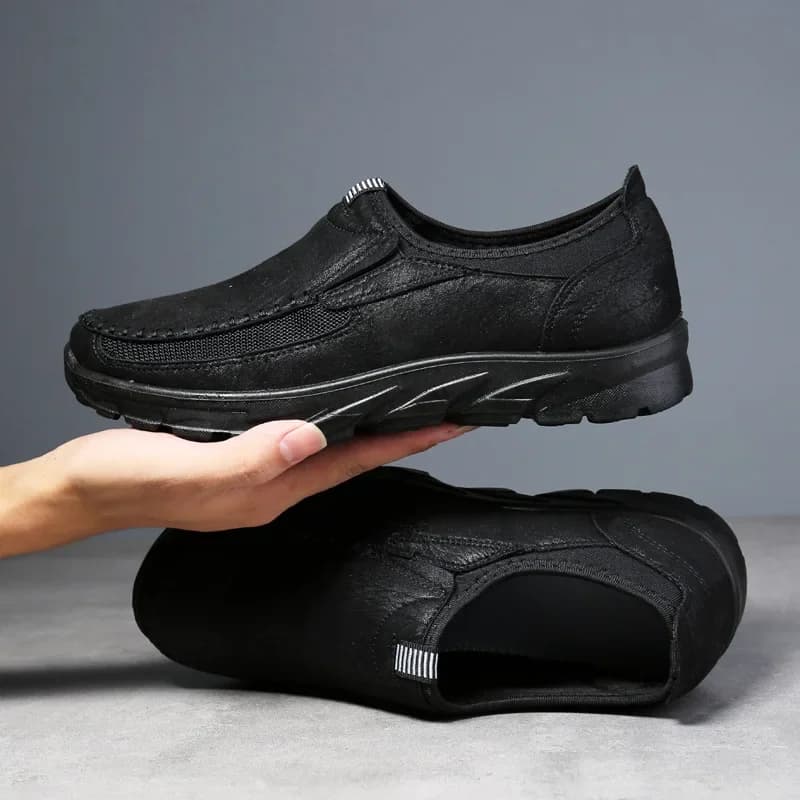 Men Casual Shoes Breathable Loafers Sneakers New Fashion Comfortable Flat Handmade Retro Leisure Loafers Shoes Men Shoes