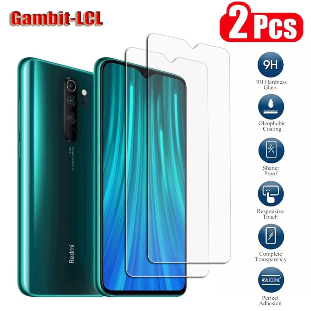2 pieces original tempered glass protection for Xiaomi Redmi Note 8 Pro 8T Note8 8Pro Note8Pro Film Protecting Phone Screen