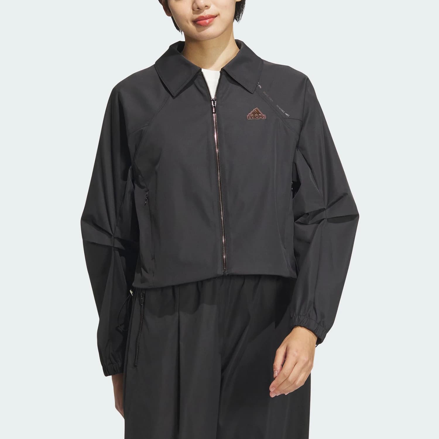 Adidas genuina 2024 nuova giacca sportiva comoda da donna semplice JJ1110