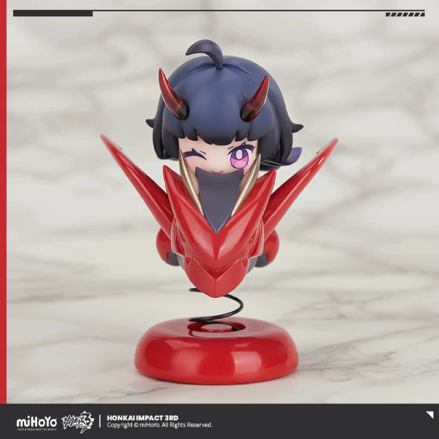 Game Honkai Impact 3rd Cosplay Doll Raiden Mei Figure Herrscher of Thunder Happy Shake Toy ABS PVC Metal Statue Kids Xmas Gift