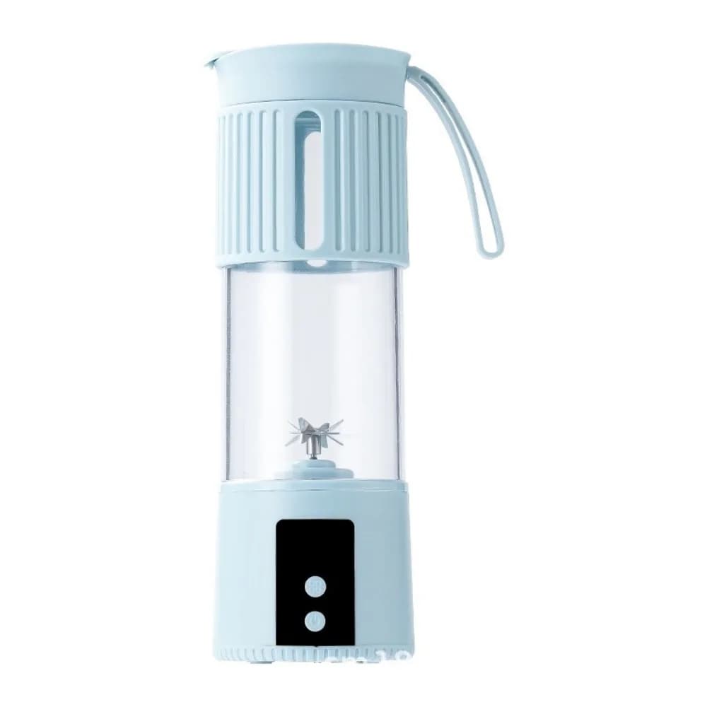 Frullatore Portatile Elettrico per Succhi Freschi, Ricaricabile Wireless, 450ML, Mini Mixer Professionale per Frutta, per Uso Esterno