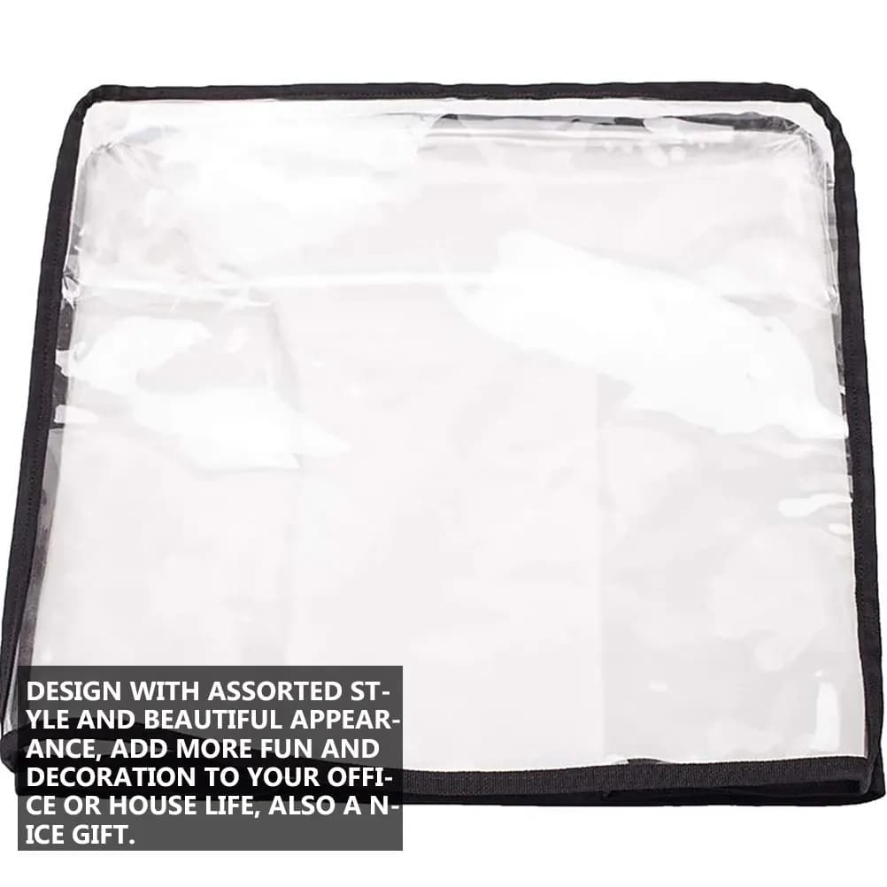 Copertura Antipolvere Premium in PVC per Pentola a Pressione, Pieghevole e Impermeabile, Adatta per Pentola a Pressione Elettrica e Friggitrice ad Aria