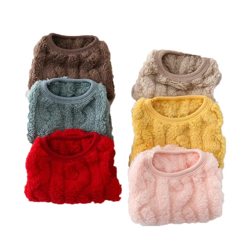 Maglione per Gatti, Caldo Cappotto con Cappuccio per Cuccioli, Graziosi Maglioni per Cani Piccoli, Chihuahua, Maniche in Maglia, Abbigliamento Invernale in Pile per Cuccioli