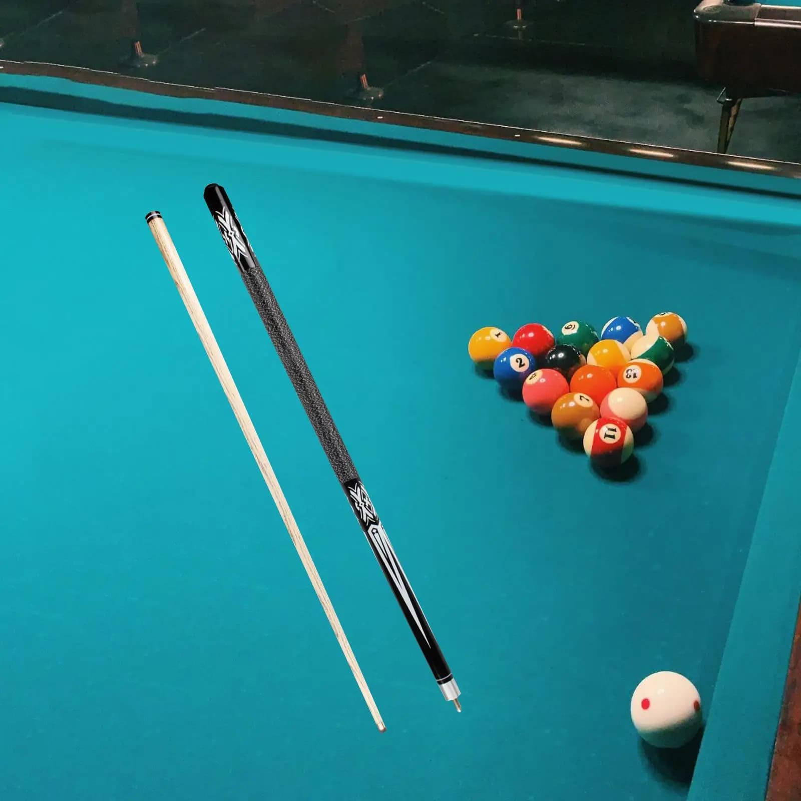 Stecca da Biliardo Universale da 58 Pollici, Elegante Stecca da Snooker per Sale da Biliardo, Club, Locali di Intrattenimento Privati, per Uomini e Donne