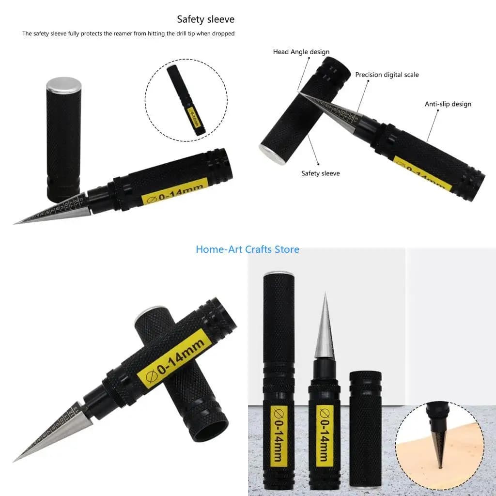 Y3NA Metal Hole Puncher For HSP 1/10 RC Shell Body Reamer Drills 0-14mm 80105 Hobby Tool Remote Control