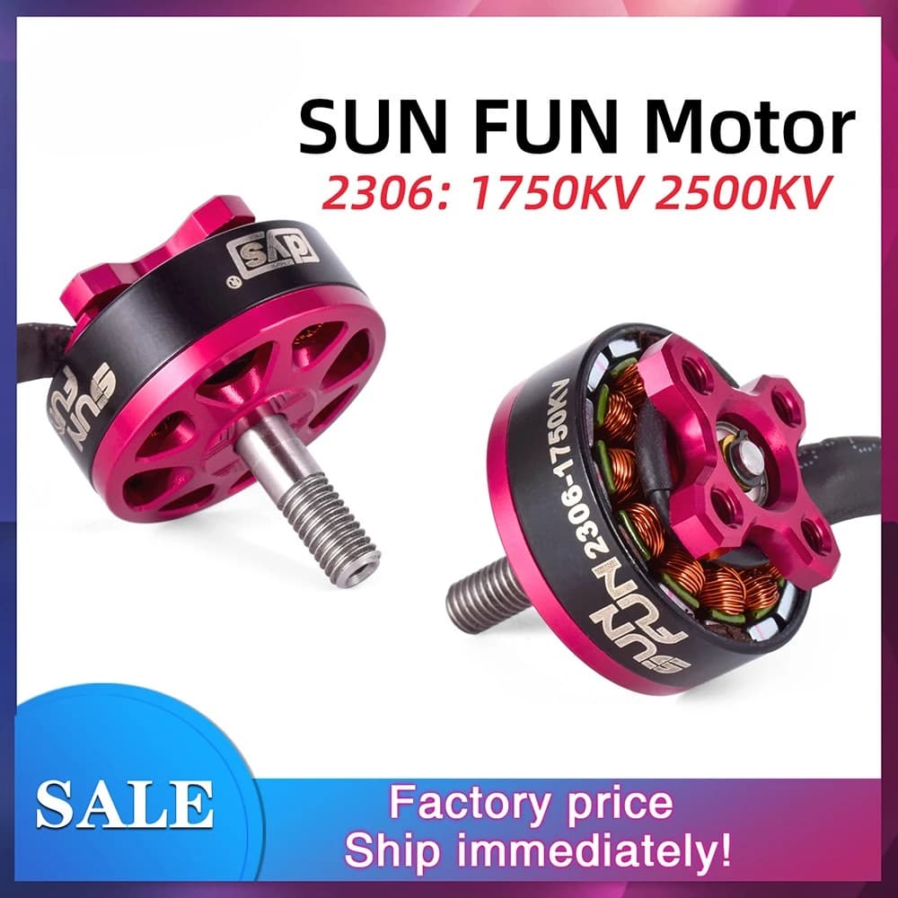 DYS SF2306 2306 RC Motors FPV Racing Drone motore Brushless fai da te 4-5S CW Thread per multirotore Quadcopter Aircraft pezzi di ricambio