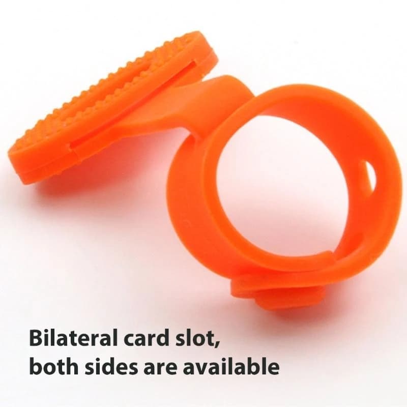 Silicone Guitar Picks Holder Finger Cover NonSlip Guitar Plectrums Finger Cover