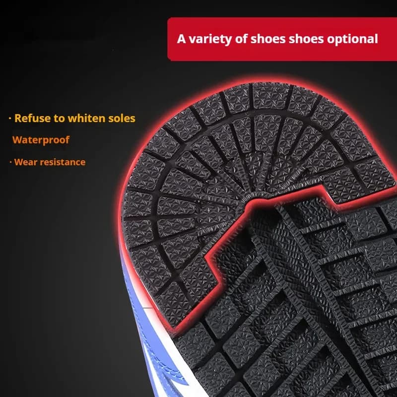 Thick Wear-Resistant Anti-Slip Sole Stickers, Self-Adhesive Sole Protector Pads for AJ1 Sneakers & Shoe Sole Repair