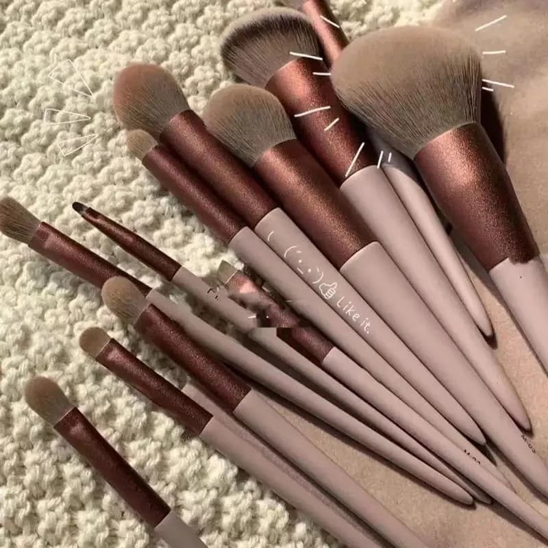 1/2set Makeup Brushes Set Eye Shadow Foundation Women Cosmetic Powder Blush Blending Beauty Make Up Tools For Beginner Hotting
