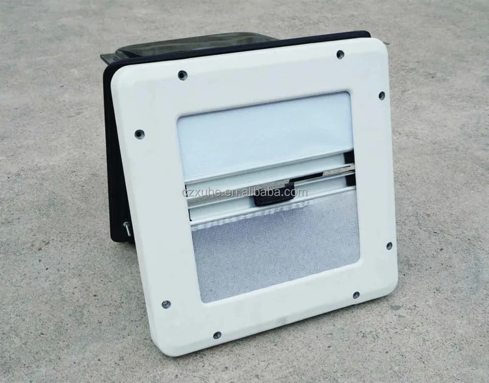 The Inside RV Extrapolated Window With Window Screen and Sunshade Curtain, Anti-mosquito