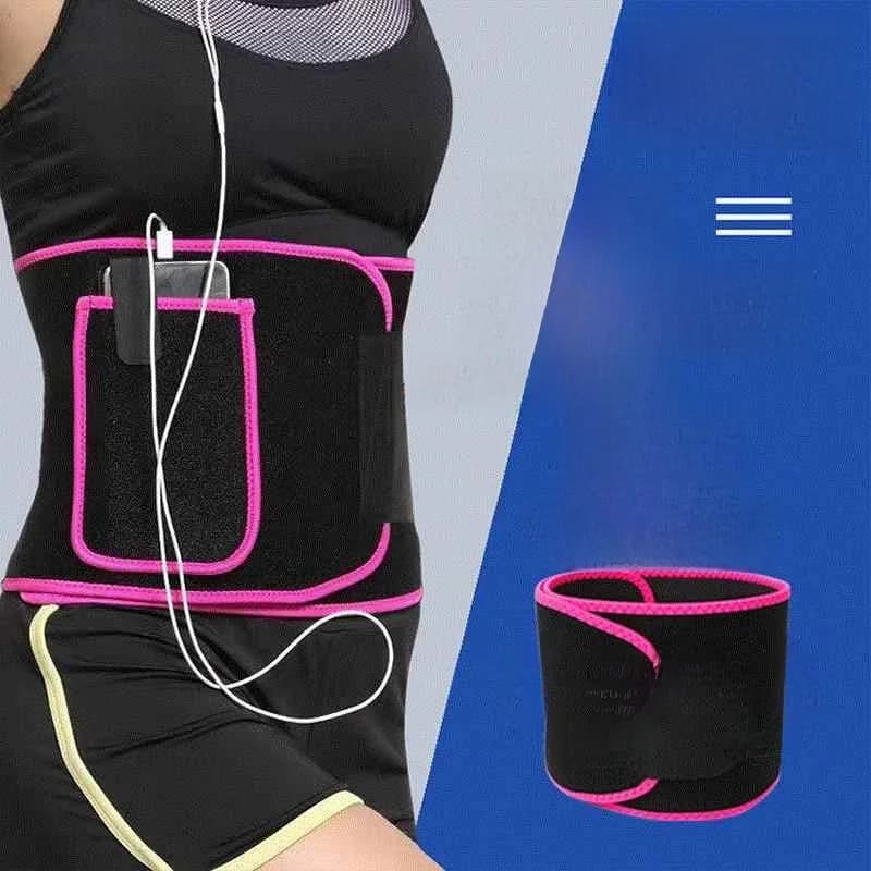 Fitness belt for racing and yoga, fat burning, firm abdomen and protects life, for sports and exercise