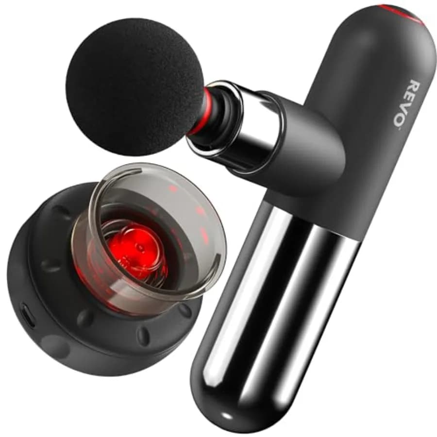 Kit for Muscular Recovery and Relief from Pain with Massage Gun and Massage for Couple Therapy