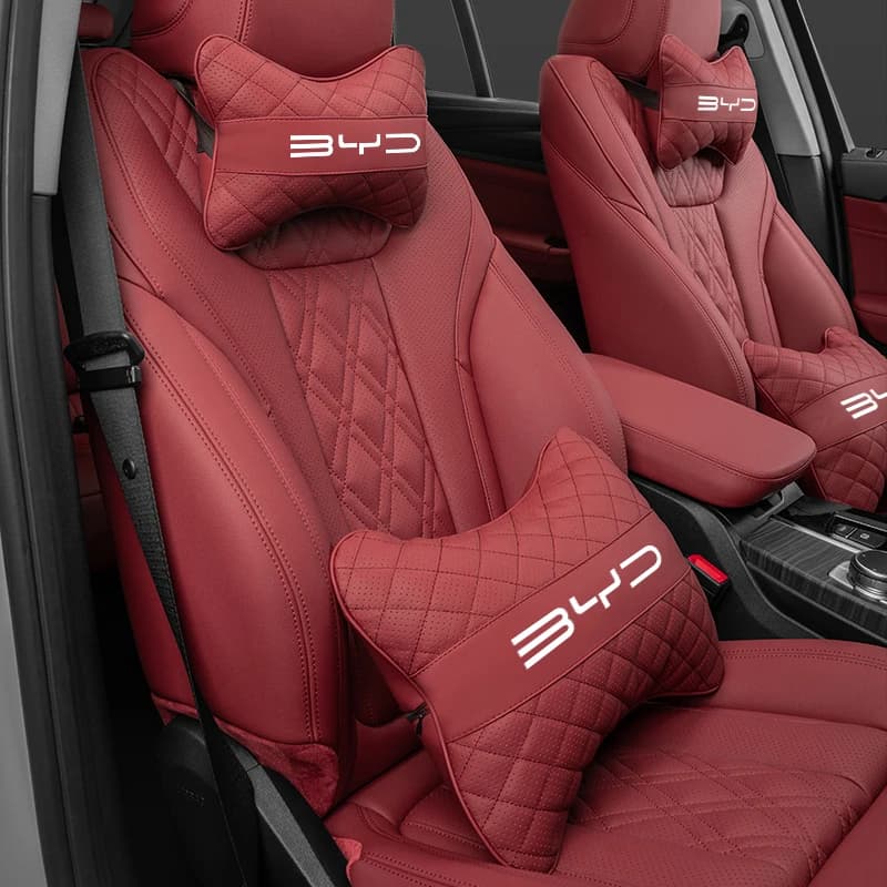 Seggiolino auto Cuscino di supporto per la testa Cuscino lombare Accessori interni per BYD Tang F3 E6 Atto3 Yuan Plus Song Max F0 G3 I3 Ea1 Dmi