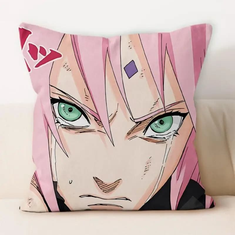 Cuscino a Forma di Personaggio Naruto per Camera da Letto, Soggiorno, Ufficio, Divano, Supporto Lombare, Morbido Peluche Kawaii, Decorazione Casa, Regalo