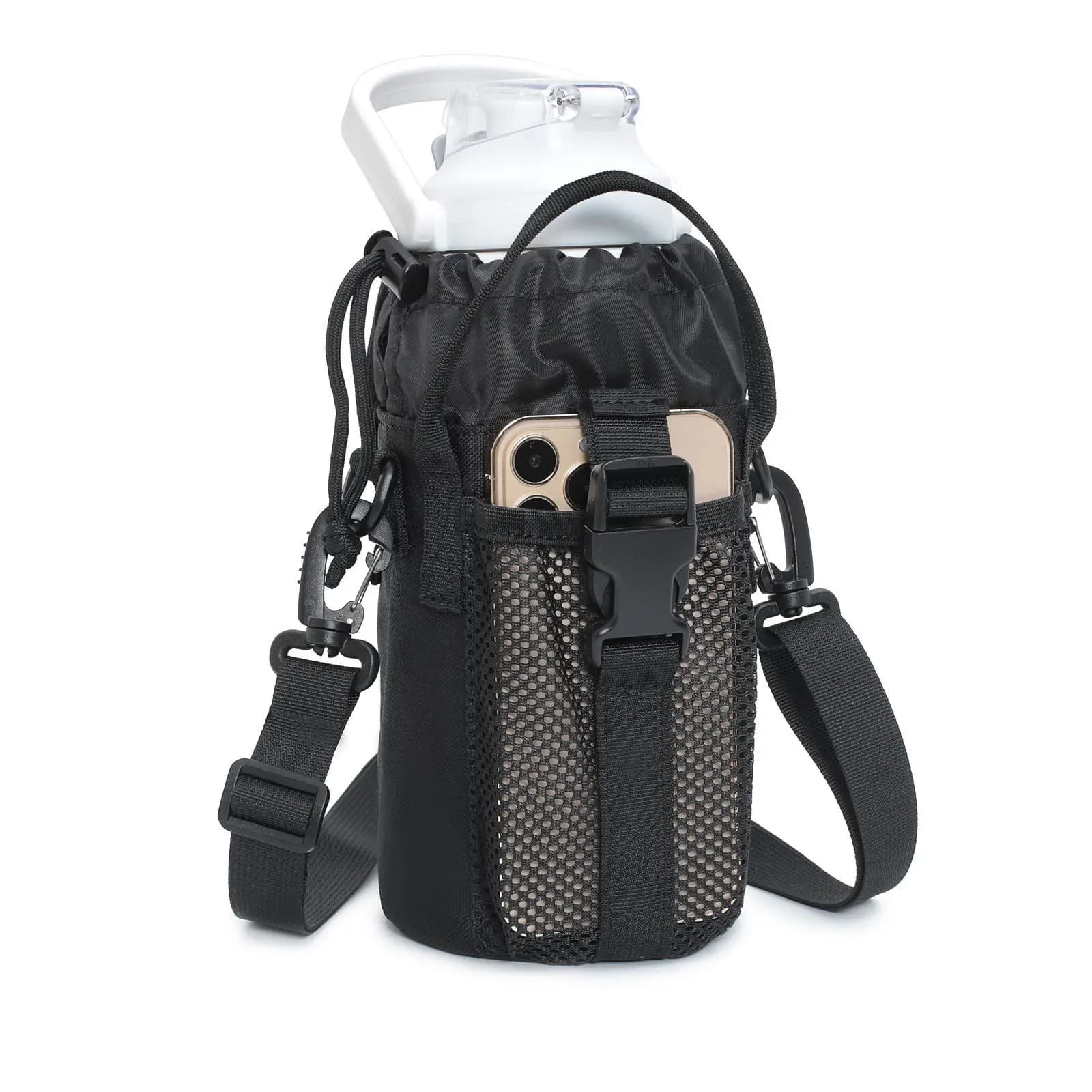 Borsa tattica MOLLE per borraccia, porta idratazione, borsa sportiva multifunzionale da ciclismo, borsa a tracolla, borsa per appendere la borraccia