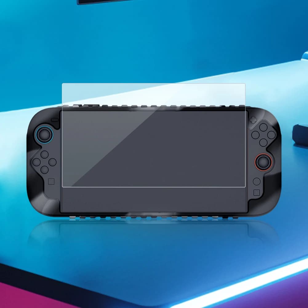 Custodia in Silicone Antiurto con Vetro Temperato per Nintendo Switch 2