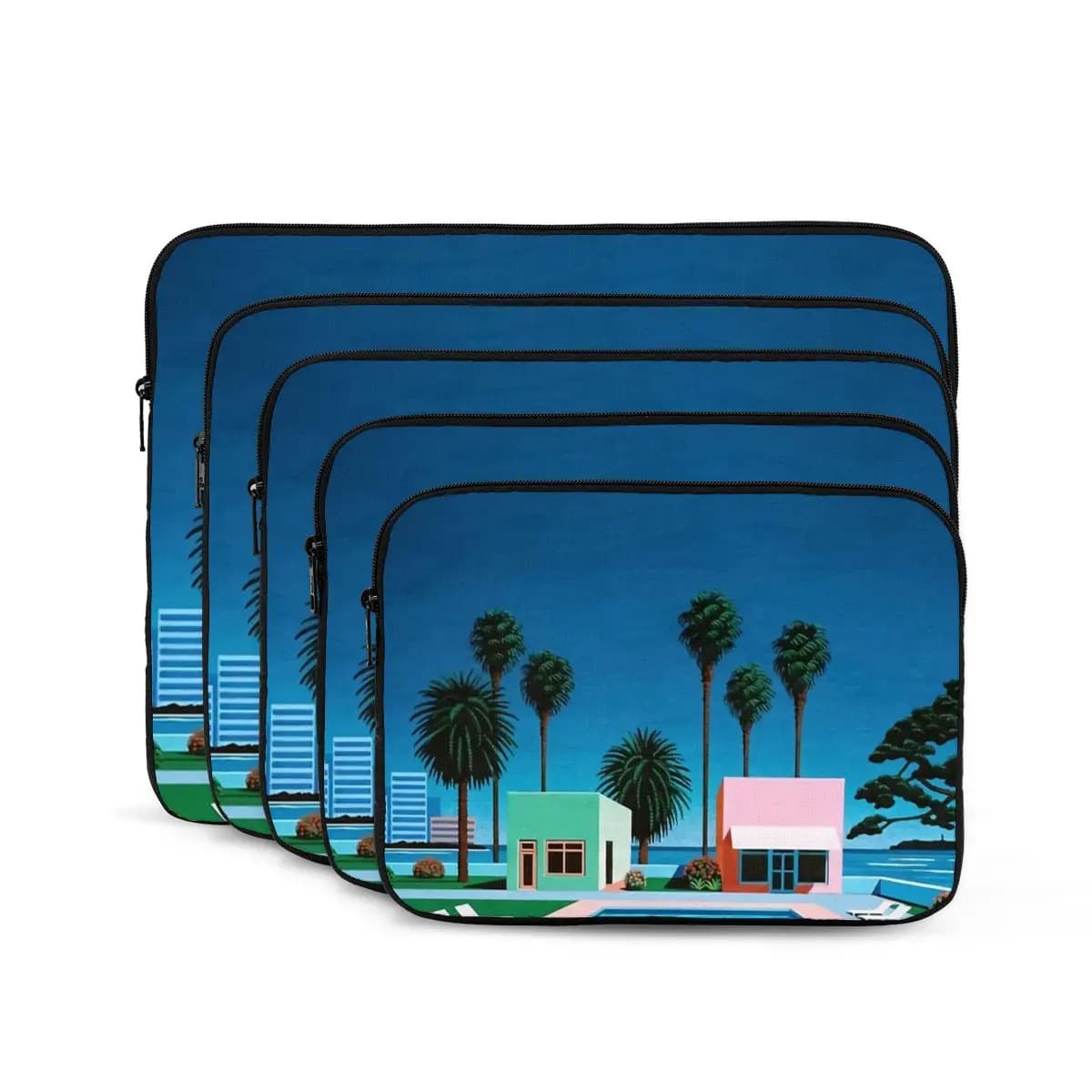 Hiroshi Nagai Vaporwave Notebook Borsa per laptop Custodia per custodia 10 12 13 15 17 pollici Custodia per notebook Custodia antiurto per tablet