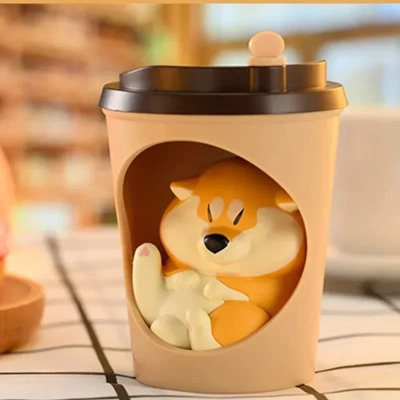 Shiba Inu Gotch Eat Dogs Series Blind Box Toys Kawaii Anime Action Figure Surprise Mystery Box Dolls Gift