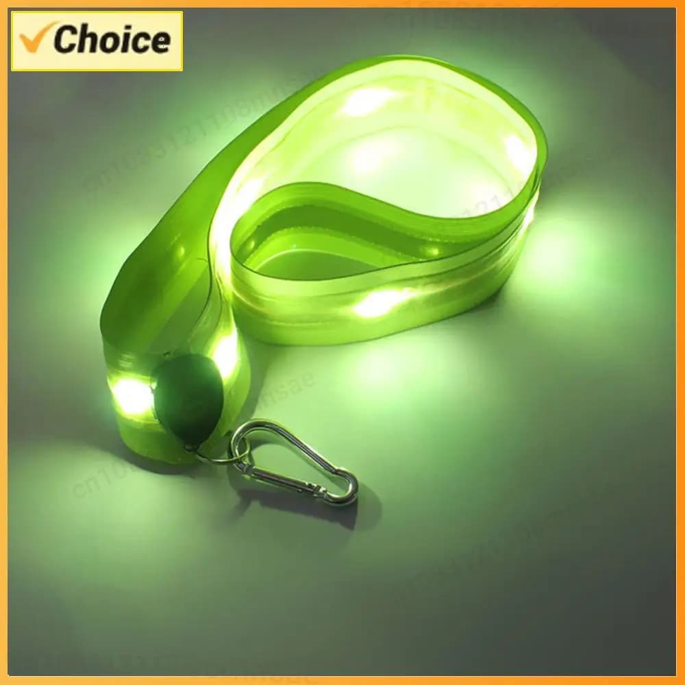 Men's and Women's LED Lighting Straps, Night Safety Accessories for Cycling, Hiking, Jogging and Walking