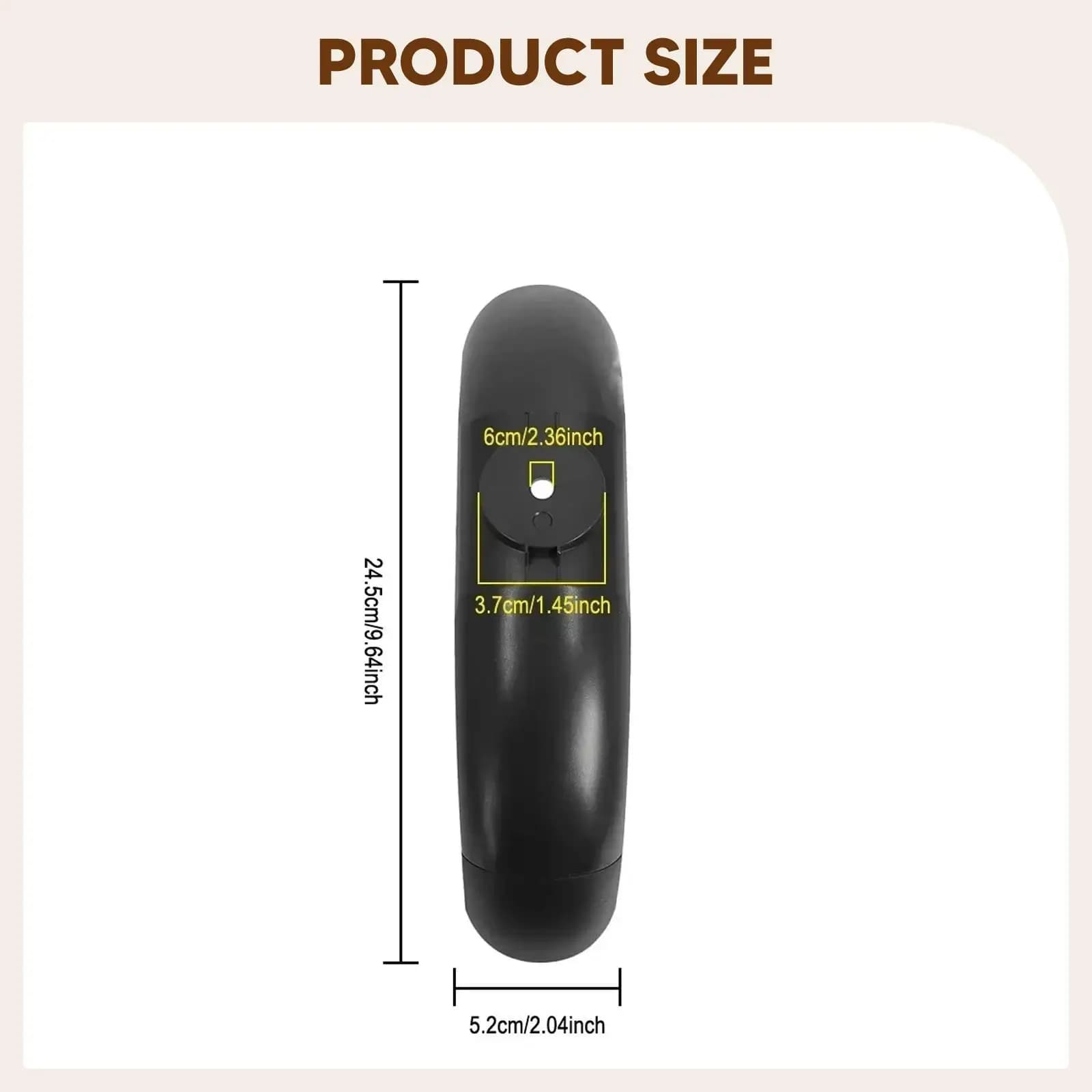 Parafango Anteriore Protettivo in Plastica per Scooter Elettrico, Paraspruzzi per Xiaomi Mi3 Lite Mi4 Lite