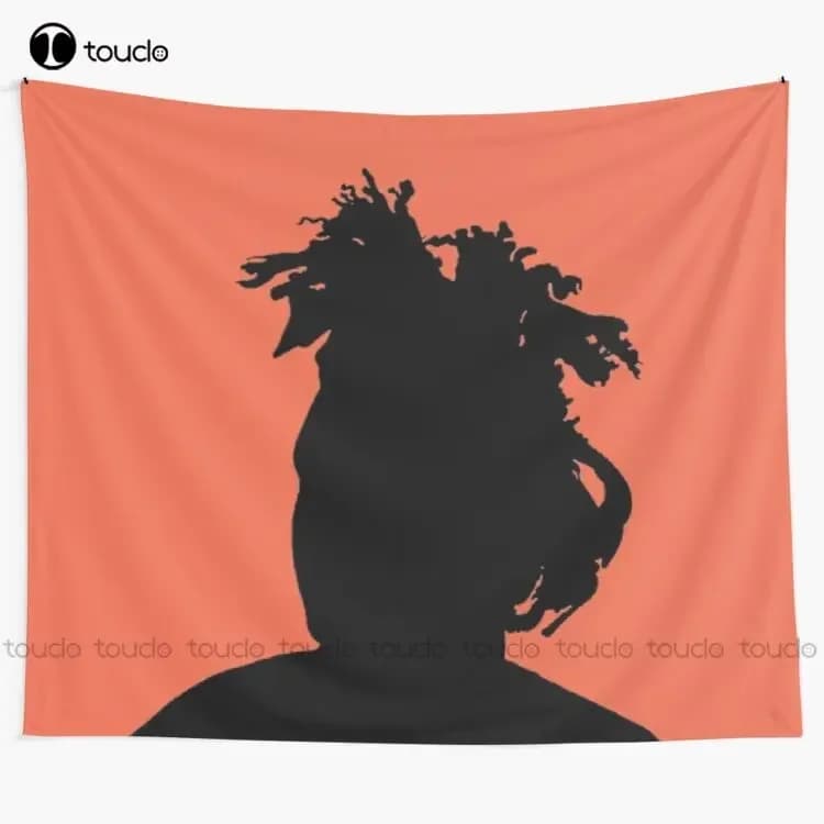 The Weeknd Silhouette Tapestry Music Tapestry Tapestry Wall Hanging For Living Room Bedroom Dorm Room Home Decor Wall Covering