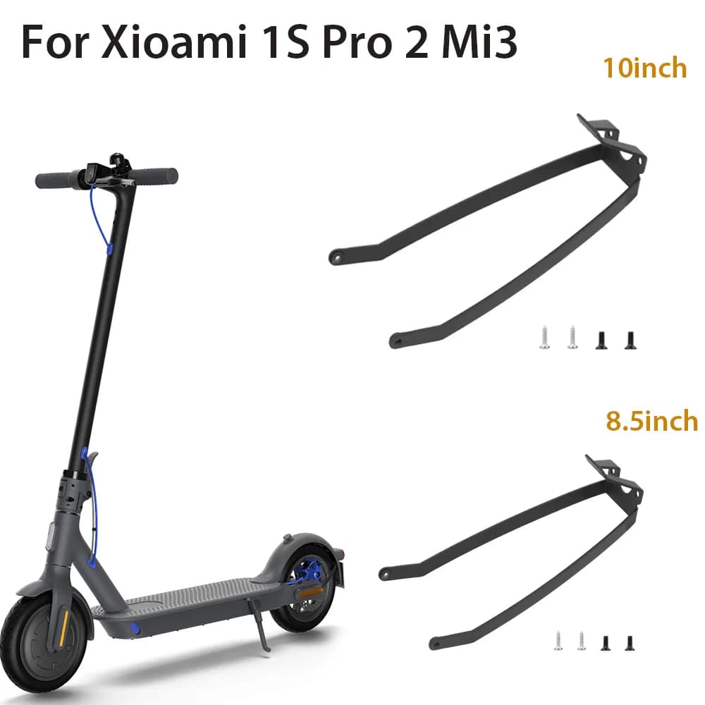 Rack di supporto parafango ruota posteriore da 8,5/10 pollici per Xiaomi MI 3 Pro2 1S staffa parafango scooter elettrico con accessori a vite