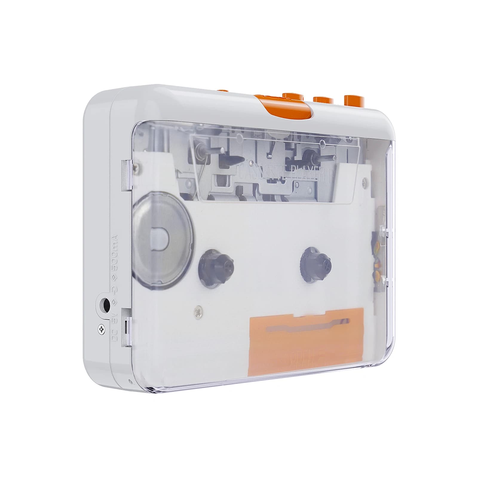 EZCAP218SP Convertitore USB 2.0 da cassette a MP3/CD per PC, scheda di acquisizione audio, lettore musicale Walkman con supporto per avvolgimento automatico e inversione