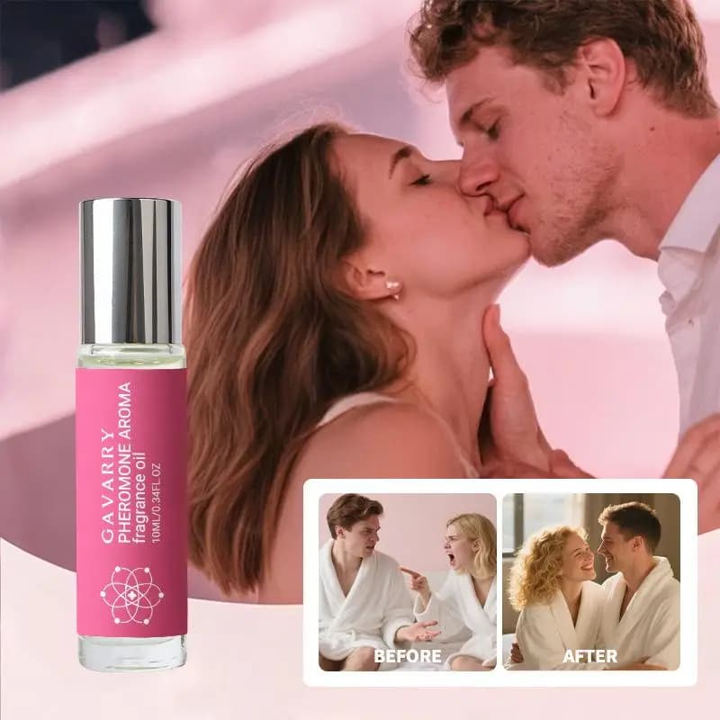 Profumo Roll-on Concentrato Naturale, Fragranza Leggera e Fresca, Delicata e Duratura, Regalo per Coppie, Olio Essenziale per il Corpo