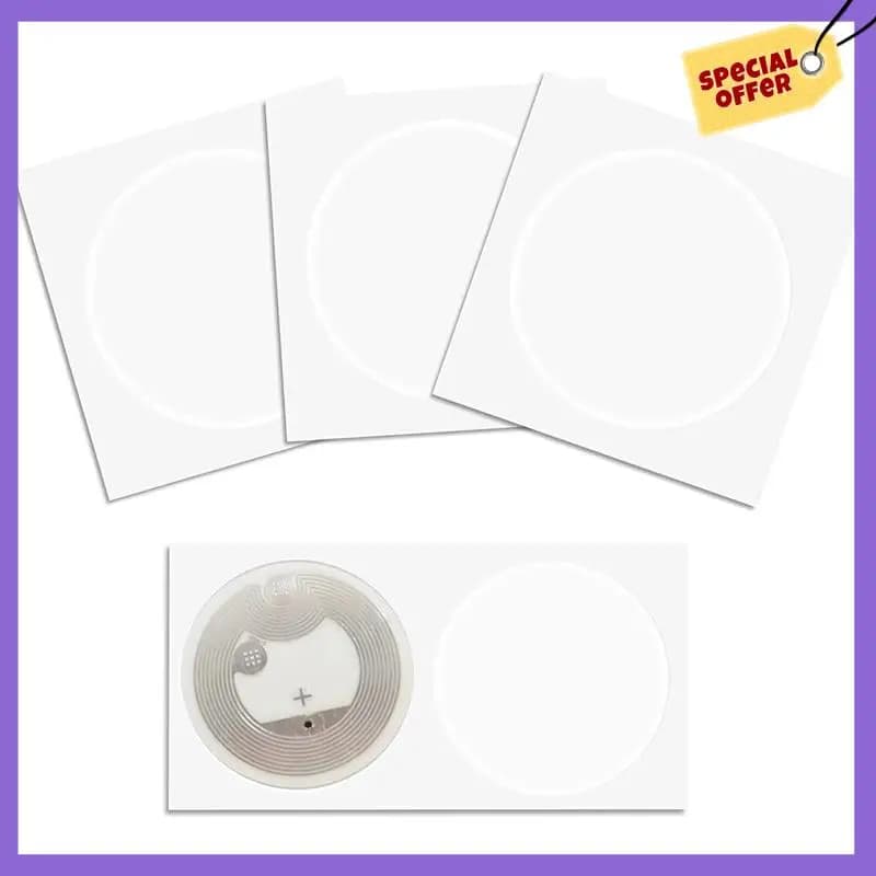 -A96Z 400 Pz NFC Ntag216 Adesivo Ntag216 Tag NFC NFC 216 Tag Ntag216 Carte NFC 13,56 Mhz Tag NFC Adesivi 888 Byte di Memoria