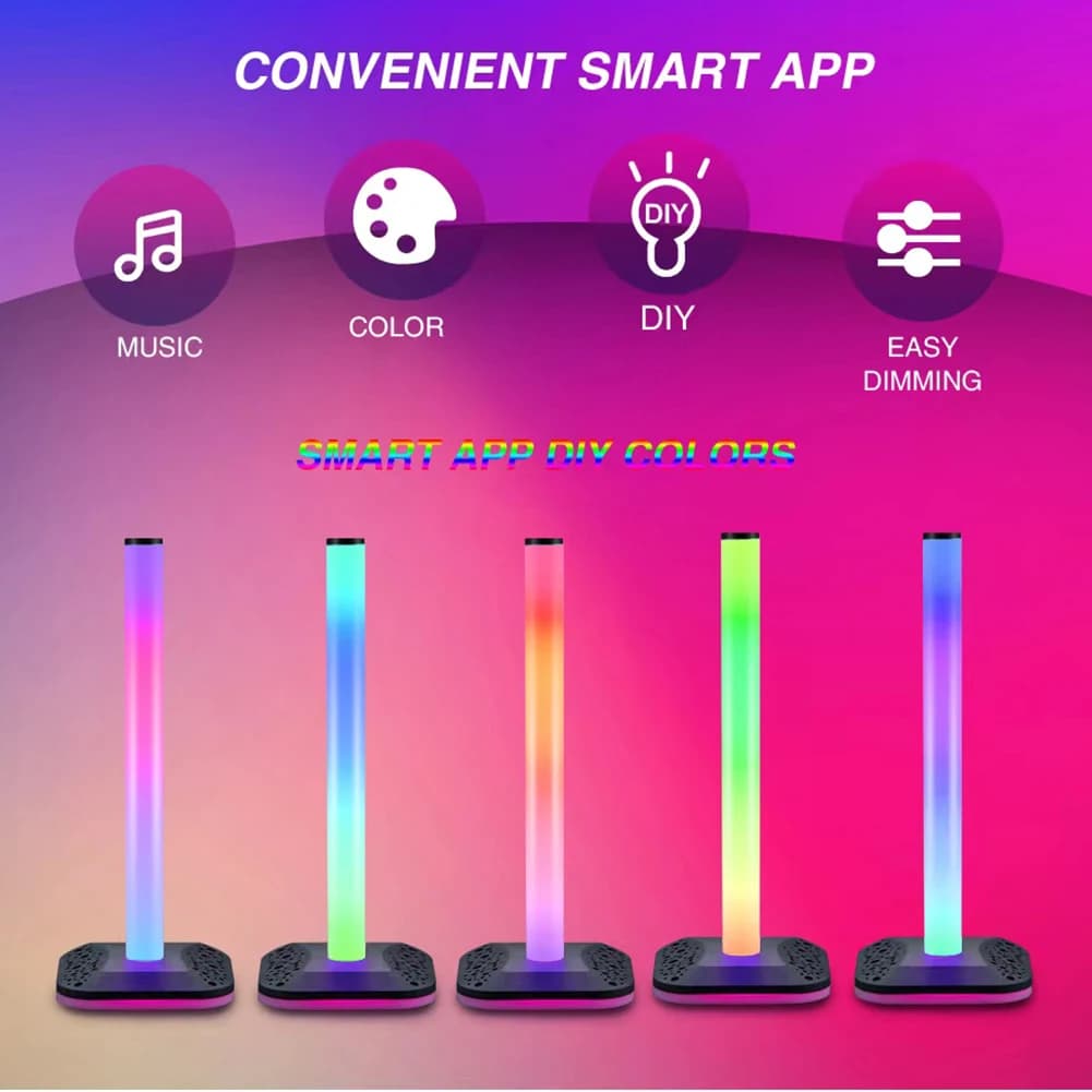 Supporto per cuffie da tavolo con luce RGB, supporto universale antiscivolo per cuffie da gioco, accessori per PC antigraffio, luminosità regolabile