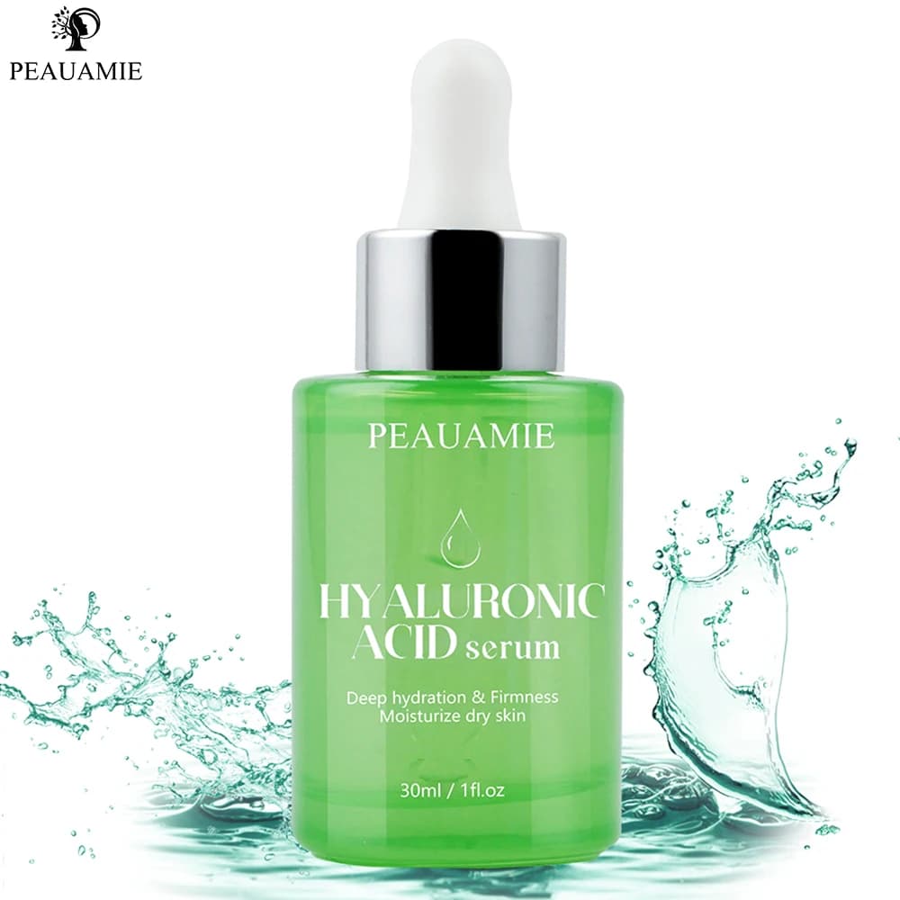Hyaluronic Acid Serum Pure Face Moisturizing Deep Skin Fatty Shrimps Pores with Vitamin C Moisturizing Skin Care Not Fat