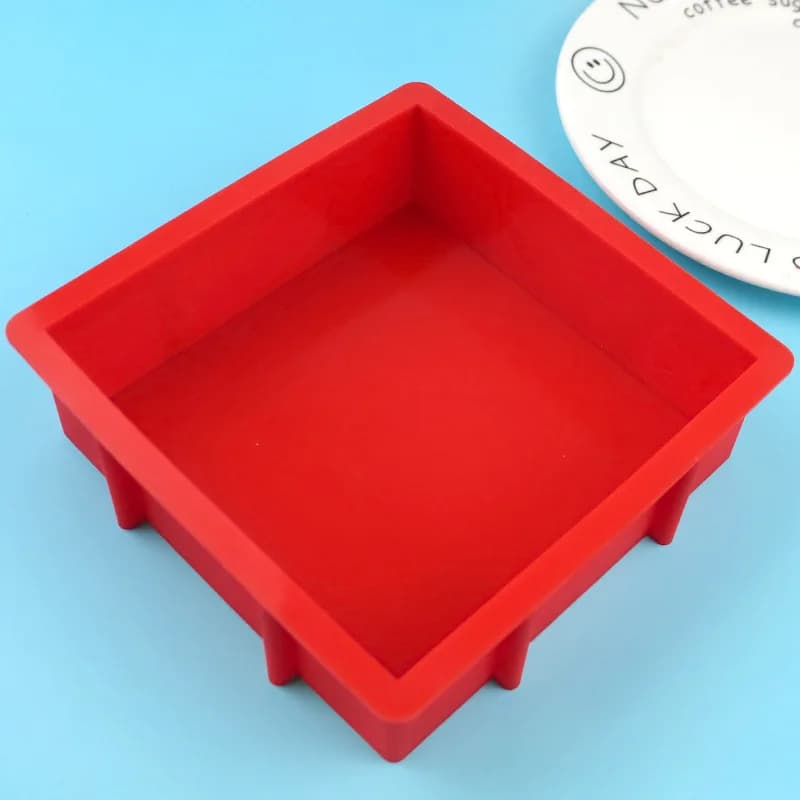 Single Square DIY Resin Crystal Epoxy Mold, Decorative Silicone Mould XG1123