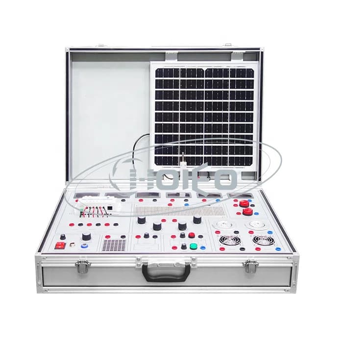 CNS-101 Sistema di addestramento portatile dell'energia solare Monitoraggio dei dati del pannello solare da 15 W per l'educazione energetica rinnovabile
