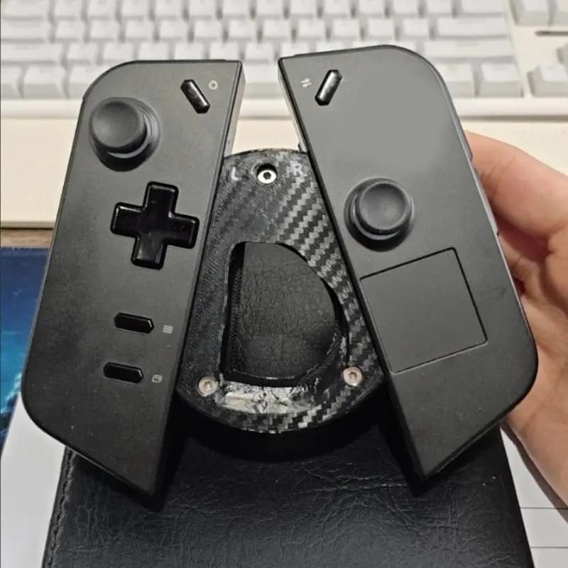 Accessori da gioco per Go Maniglia da gioco ergonomica Grip Linker Connettore controller magnetico Supporto base D2RC